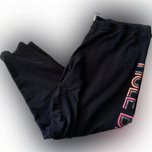 Everlast Sport Ladies Black  Rulebreaker Leggings (Size 2XL)